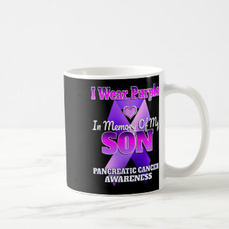 Ich trage Lila im Gedächtnis meines Sohnes Bauchsp Kaffeetasse