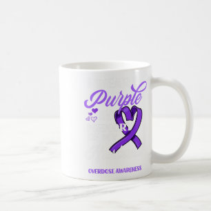 Ich trage Lila in Erinnerung an meinen Ehemann weg Kaffeetasse