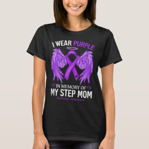 Ich trage Lila in Erinnerung an Stiefmutter Heimer T-Shirt