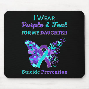 Ich trage Lila und Aquamarin für meine Tochter Sui Mousepad