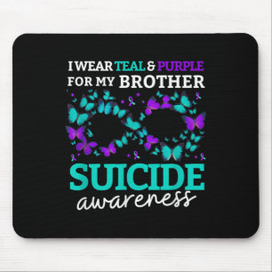 Ich trage Lila und Aquamarin für meinen Bruder Sui Mousepad