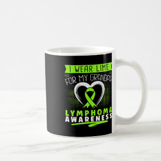 Ich trage Lime für das Lymphom-Bewusstsein meines Kaffeetasse
