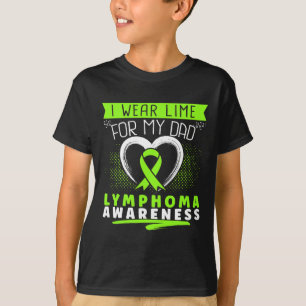 Ich trage Limon für meinen Vater Lymphomen Bewusst T-Shirt