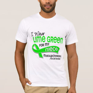 Ich trage Limone Nichten-muskulöse Dystrophie des T-Shirt