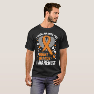 Ich trage Orange für Agent-orange T-Shirt