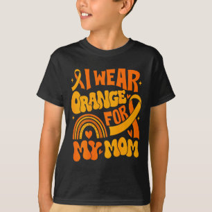 Ich trage Orange für das Nierenkrebs-Bewusstsein m T-Shirt