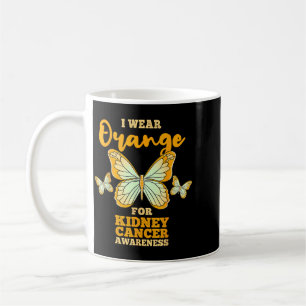 Ich trage Orange für das Nierenkrebsbewusstsein Kaffeetasse