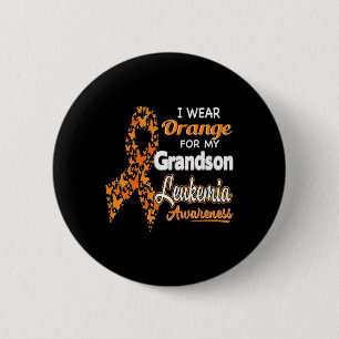 Ich trage Orange für meine Großmutter Leukämie Bew Button