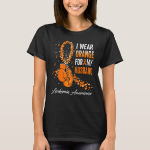 Ich trage Orange für meine Leukämie T-Shirt