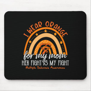Ich trage Orange für meine Mama Multiple Sklerose Mousepad
