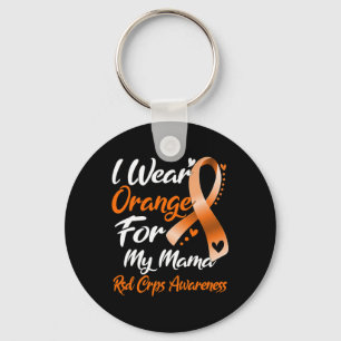 Ich trage Orange für meine Mama Rsd Crps Bewusstse Schlüsselanhänger