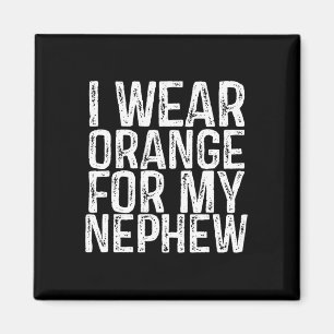 Ich trage Orange für meine nephärische Leukämie Be Magnet