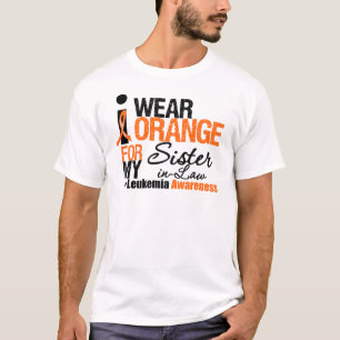 Ich trage Orange für meine Schwägerin T-Shirt
