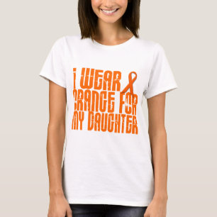 Ich trage Orange für meine Tochter 16 T-Shirt