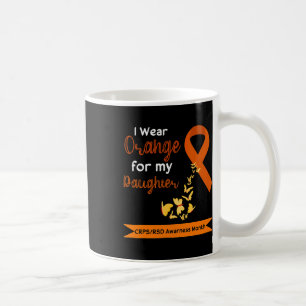 Ich trage Orange für meine Tochter Crpsrsd Awarene Kaffeetasse