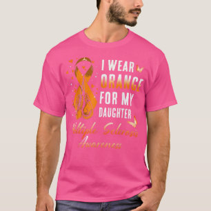 Ich trage Orange für meine Tochter Multiple Sklero T-Shirt