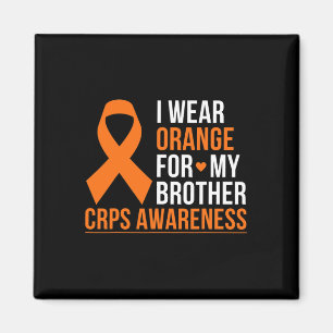 Ich trage Orange für meinen Bruder RSC Crps Bewuss Magnet