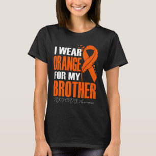 Ich trage Orange für meinen Bruder Rsd Crps Awaren T-Shirt