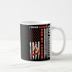 Ich trage Orange für meinen Cousin Crps Awareness Kaffeetasse