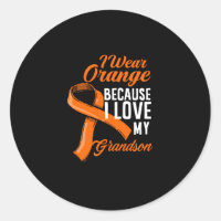 Ich trage Orange für meinen Enkel Nierenkrebs