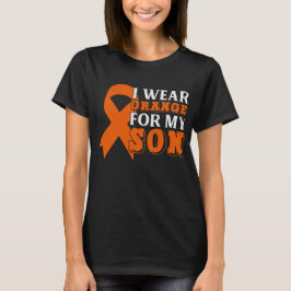 Ich trage Orange für meinen Sohn T - Shirt