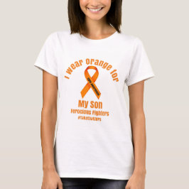 Ich trage Orange für meinen Sohn T-Shirt
