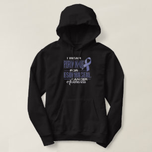 Ich trage Periwinkeln für das Bewusstsein für Ösop Hoodie