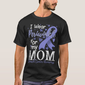 Ich trage Periwinkeln für meine Mama Magenkrebs Aw T-Shirt