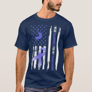 Ich trage Periwinkle für meinen Großvater Esophage T-Shirt