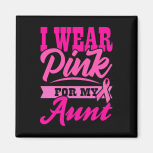 ICH TRAGE PINK FÜR MEIN TATEN Weltkrebstag Geschen Magnet