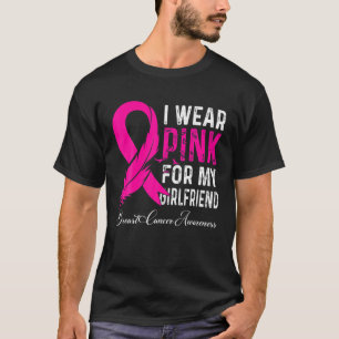 Ich trage Pink für meine Freundin Brustkrebs Awar T-Shirt