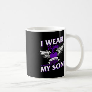 Ich trage Purpleei im Gedächtnis meiner Son-Überdo Kaffeetasse