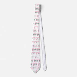 Ich trage rosa Band für meine Mamma Krawatte
