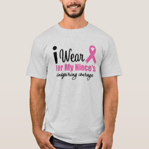 Ich trage Rosa für den inspirierenden Mut meiner T-Shirt