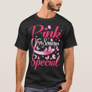Ich trage Rosa für einen besonderen Brustkrebs T-Shirt