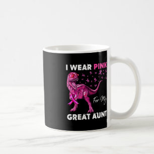 Ich trage Rosa für meine große Tante Brustkrebs Aw Kaffeetasse