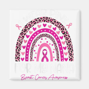 Ich trage Rosa für meine Kosten für die Unterstütz Magnet