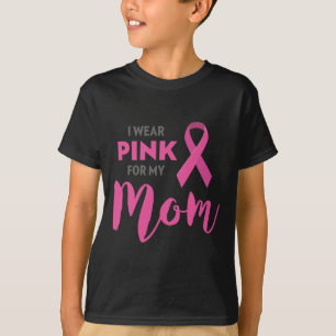 Ich trage Rosa für meine Mama Brustkrebs-Bewusstse T-Shirt