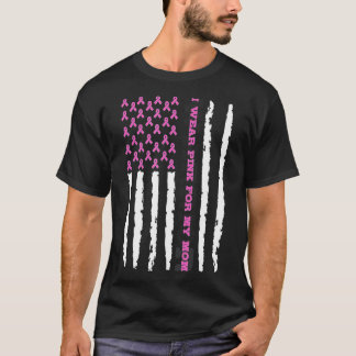 Ich trage Rosa für meine Mama Brustkrebs-Bewusstse T-Shirt