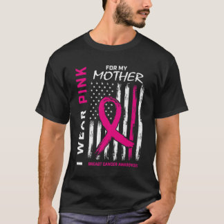 Ich trage Rosa für meine Mama Brustkrebs-Bewusstse T-Shirt