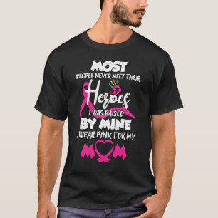 Ich trage Rosa für meine Mama, mein Hero-Brustkre T-Shirt