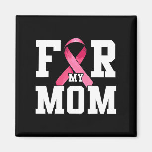 Ich trage Rosa für meine Mama rosa Ribbon Brustkre Magnet