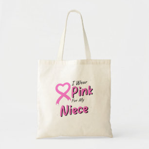 Ich trage Rosa für meine Nichte Tragetasche