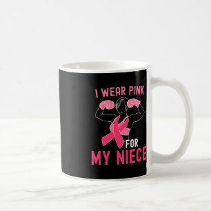 Ich trage Rosa für meine Nichte - Unterstützung vo Kaffeetasse