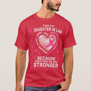 Ich trage Rosa für meine Tochter im gesetzlichen B T-Shirt