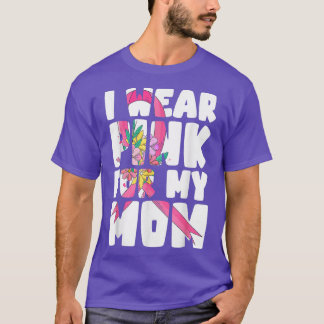 Ich trage Rosa für meine Tochter im Jura Brustkreb T-Shirt