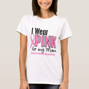Ich trage Rosa für meinen Brustkrebs der Mama-10 T-Shirt