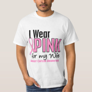 Ich trage Rosa für meinen Brustkrebs der T-Shirt