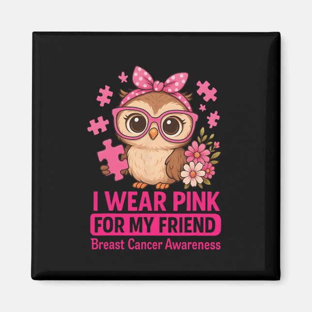 Ich trage Rosa für meinen Freund Niedlichen eigene Magnet (Vorne)
