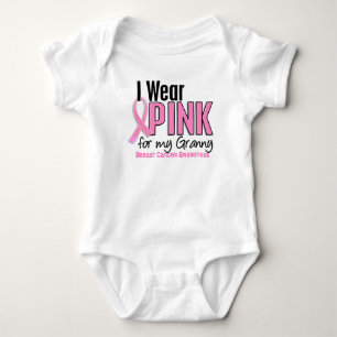 Ich trage Rosa für meinen großen 10 Brustkrebs Baby Strampler